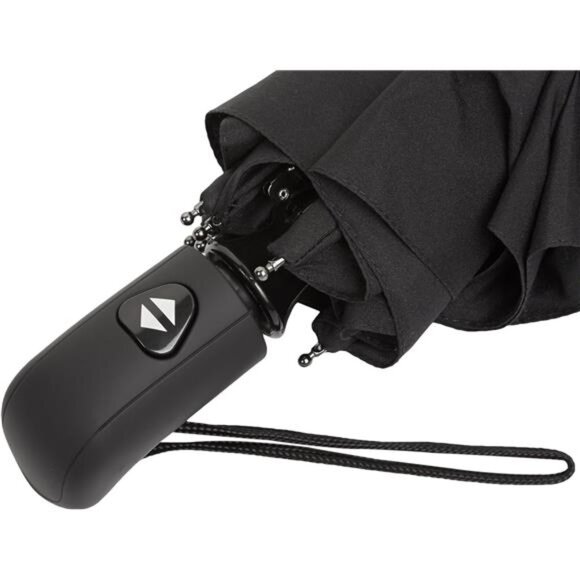 Amazon Basics Round Travel Umbrella for Rain, Compact Umbrella with Auto - Picture 5 of 7